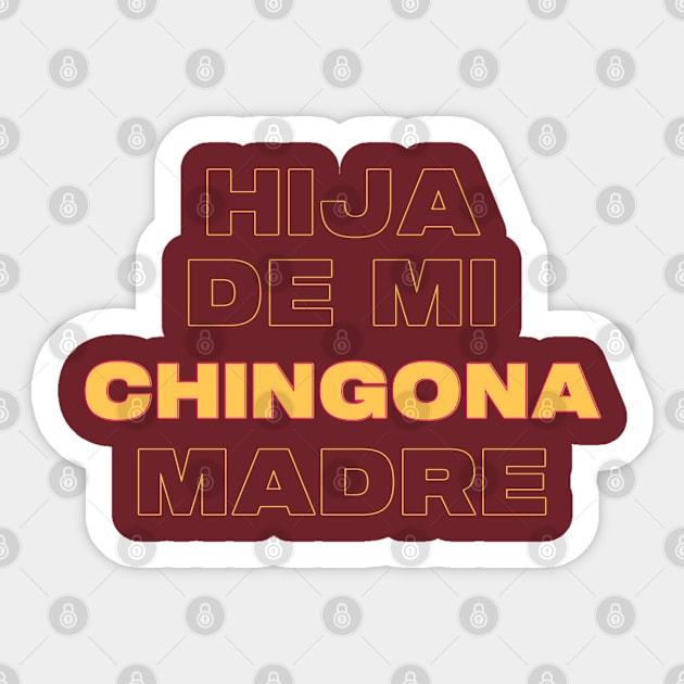 Camisa Graciosa Funny Hispanos Mexican Shirt Sticker by LatinoJokeShirt